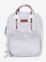 CHILDHOME Mini Club rugzak van canvas wit - thumbnail