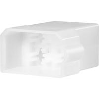 TE Connectivity 180906 Female behuizing (kabel) FASTIN-FASTON Totaal aantal polen: 6 Rastermaat: 6.35 mm Inhoud: 1 stuk(s) - thumbnail