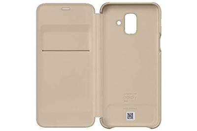 Galaxy A6 (2018) Wallet Cover goud EF-WA600CFEGWW