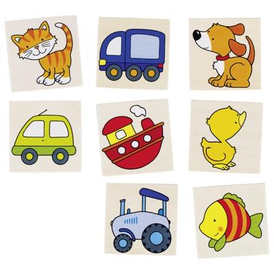 Goki mijn eerste houten memo, 16dlg.