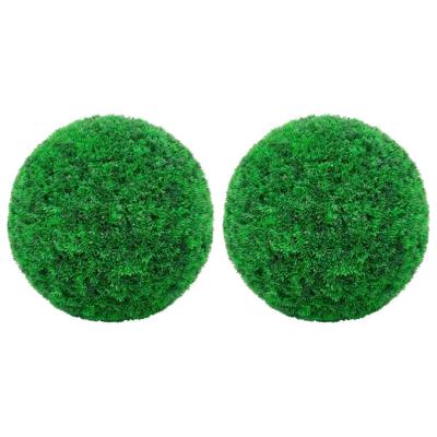 VidaXL Kunstbuxusbollen 2 st 52 cm VidaXL Kunstbuxusbollen 2 st 52 cm
