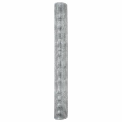 VidaXL Gelaste draadhek zilver 1.2 x 10 m