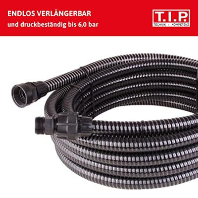 T.I.P. - Technische Industrie Produkte 31008 Afwateringslang 10 m 30,3 mm (1) binnendraad, 33,25 mm (1) buitendraad, 39,0 mm (1 1/4) binnendraad, 41,91 mm (1 T.I.P. - Technische Industrie Produkte 31008 Afwateringslang 10 m 30,3 mm (1) binnendraad, 33,25 mm (1) buitendraad, 39,0 mm (1 1/4) binnendraad, 41,91 mm (1