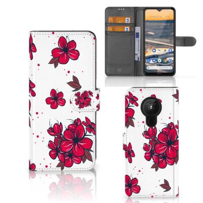 Nokia 5.3 Hoesje Blossom Red Nokia 5.3 Hoesje Blossom Red