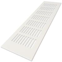 Ventilatiestrip Aluminium Lxh 300 X 100mm (g61-3010w) - Wit Ral9010 - thumbnail