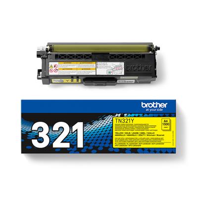 Brother TN-321Y tonercartridge 1 stuk(s) Origineel Geel Brother TN-321Y tonercartridge 1 stuk(s) Origineel Geel
