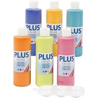 Plus Color acrylverf, 6x250 ml/ 1 doos - thumbnail