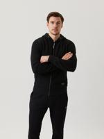Björn Borg Centre Zip Hoodie Fleece Heren Black Beauty L - thumbnail