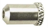 JAGWIRE Cable guide stopper - brass (50pcs) - chrome - thumbnail