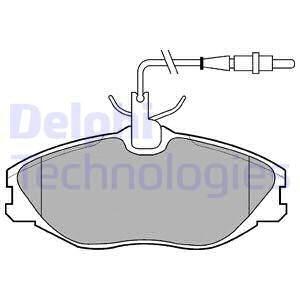 Remblokkenset, schijfrem LP986