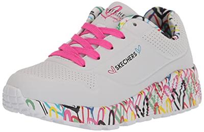 Skechers Uno Lite - Lovey Luv 314976L/WMLT Wit-29 maat 29