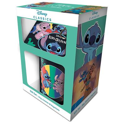 Lilo & Stitch Mug, Coaster and Keychain Set You´re my Fave