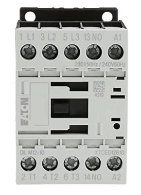 Eaton DILM12-10(230V50HZ,240V60HZ) Contactor 3x NO 5.5 kW 230 V/AC 12 A 1 stuk(s)