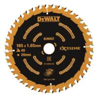 DeWalt Accessoires cirkelzaagblad 165x20x40t finish, kerf 1,65mm - dt10640-qz - thumbnail