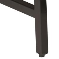 3-delige Salontafelset massief mangohout en ijzer - thumbnail