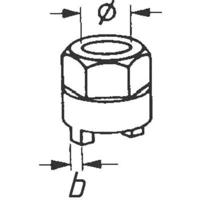 Hazet 2593-4 Schokdemper-tapsleutel - thumbnail