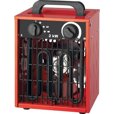 SHX Ventilatorkachel Rood/zwart