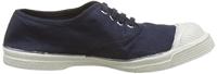 Katoenen tennisschoenen voor kinderen met vetersluiting BENSIMON® marineblauw - thumbnail
