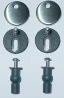 Wiesbaden Quick-Release zitting luxe bevestigingset compleet - thumbnail