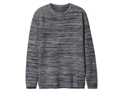 esmara Men Gebreide heren trui (Grijs, XL)