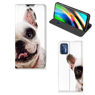 Motorola Moto G9 Plus | Hoesje maken | Franse Bulldog Motorola Moto G9 Plus | Hoesje maken | Franse Bulldog