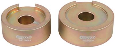 KS Tools 440.0064 Montagetegenhoudplaatset voor VW / Audi / Seat / Škoda, 2-delig