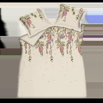 Vandyck Vandyck Dekbedovertrek ROSE ACACIA cream tan Lits-jumeaux (240x200/220 )