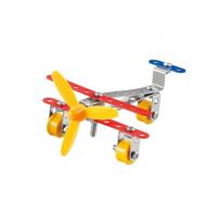 Toi Toys Metal construction vliegtuig 38 delig - thumbnail