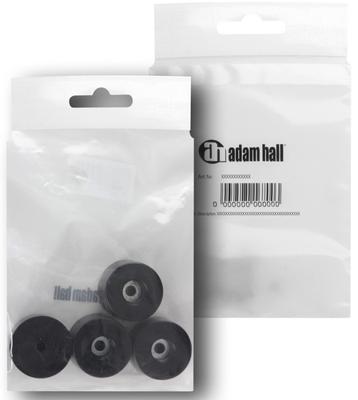 Adam Hall 4911 M4 AH Rubberen voeten 4 stuk(s)