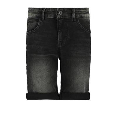 CoolCat Junior slim fit jeans bermuda Noah washed black CoolCat Junior slim fit jeans bermuda Noah washed black
