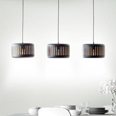 Brilliant Eettafel hanglampTyas 3 kappen - 99800/86