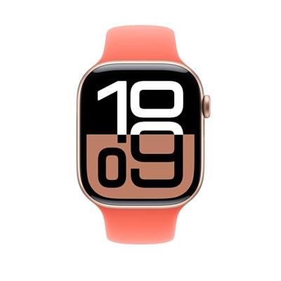 Apple Watch Band - Sportbandje - 46 mm - Tangerine - S/M