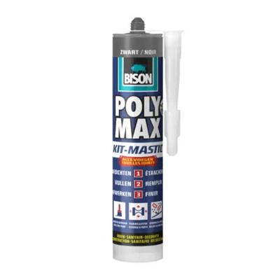 Polymax seal zwart 280ml Bison - Bison Polymax seal zwart 280ml Bison - Bison