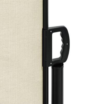 VidaXL Windscherm uittrekbaar 120x600 cm crème VidaXL Windscherm uittrekbaar 120x600 cm crème