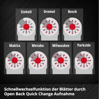 Einhell 708070 Delta Raspel HM, 80mm Hardmetaal 80 mm 1 stuk(s) - thumbnail