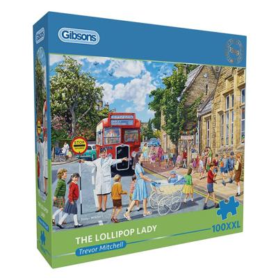 The Lollipop Lady Puzzel 100XXL Stukjes The Lollipop Lady Puzzel 100XXL Stukjes