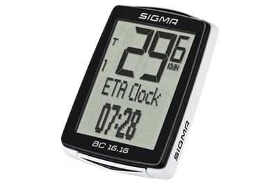 Sigma BC 16,16 Kilometerteller 16 functies - Zwart