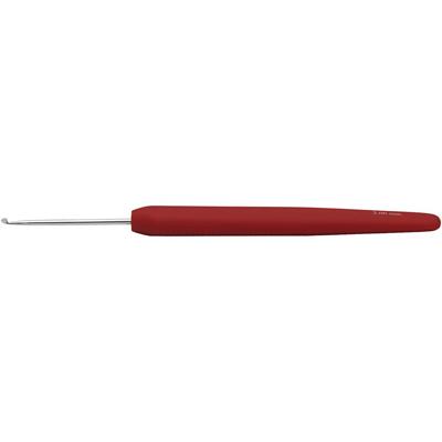 Creativ Company Haaknaalden, afm 2, l: 13,3 cm, afm 2 mm, rood, 1 stuk