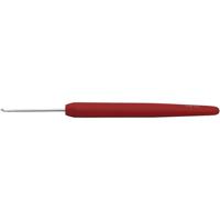Creativ Company Haaknaalden, afm 2, l: 13,3 cm, afm 2 mm, rood, 1 stuk - thumbnail