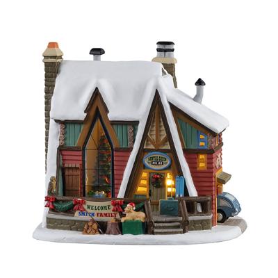 Mountain holiday reunion b/o led Kersthuisje LEMAX - Lemax