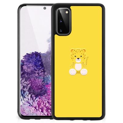 Samsung Galaxy S20 | Bumper Hoesje | Baby Leopard Samsung Galaxy S20 | Bumper Hoesje | Baby Leopard