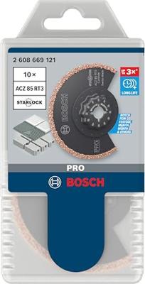 Bosch Accessoires PRO ACZ 85 RT3 segmentzaagblad voor mortel | 85 x 2 |5 mm | 10 stuks - 2608669121