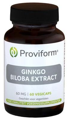 Proviform Ginkgo Biloba Extract 60mg Vegicaps 60st Proviform Ginkgo Biloba Extract 60mg Vegicaps 60st