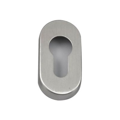 Hardbrass Cilinderrozet Shuffle ovaal - RVS Hardbrass Cilinderrozet Shuffle ovaal - RVS