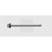 SWG 21163010010 Zelfborende schroef 6.3 mm 100 mm Buitenzeskant DIN 7504-K Staal Verzinkt 100 stuk(s) - thumbnail