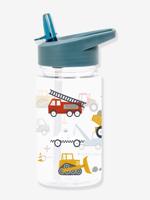 Fles voor jongens VOERTUIGEN A Little Lovely Company, 450 ml petrolblauw - thumbnail