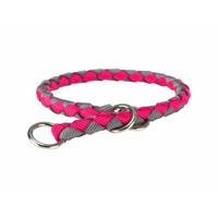 Trainingshalsband Trixie Cavo Grafiet Fuchsia 39-45 cm - thumbnail