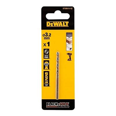 DeWalt Accessoires Black & Gold Metaalboor | 3,2 mm - DT20515-QZ DeWalt Accessoires Black & Gold Metaalboor | 3,2 mm - DT20515-QZ
