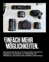 Canon EOS R50 zwart + RF-S 18-45mm Content Creator Kit - thumbnail