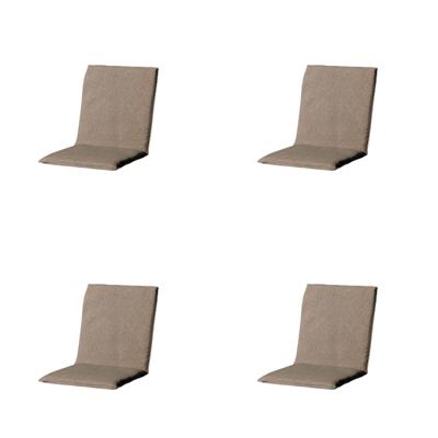 Stapelstoel kussen outdoor Manchester taupe (4 stuks) Madison - Madison Stapelstoel kussen outdoor Manchester taupe (4 stuks) Madison - Madison